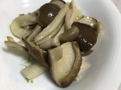 きのこ大好き(^^)グリルパンで焼ききのこ